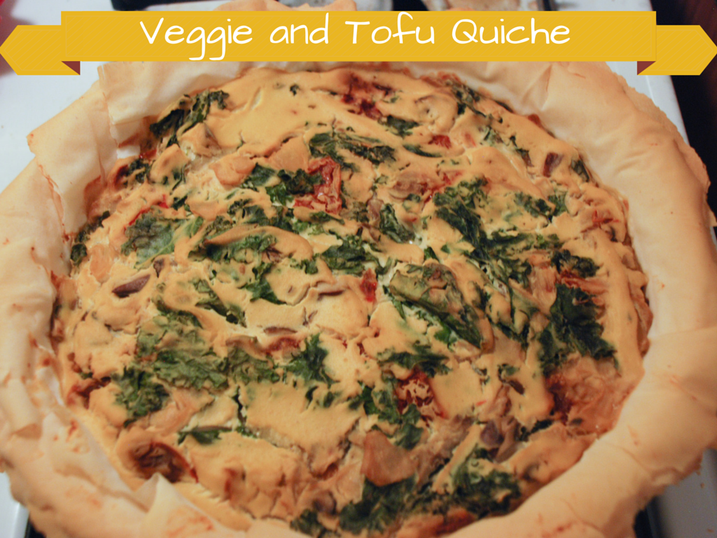 Veggie and Tofu Quiche
